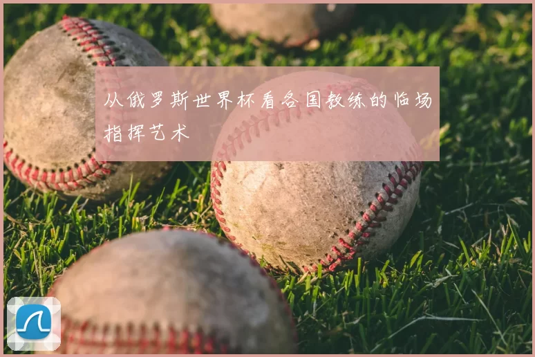 从俄罗斯世界杯看各国教练的临场指挥艺术