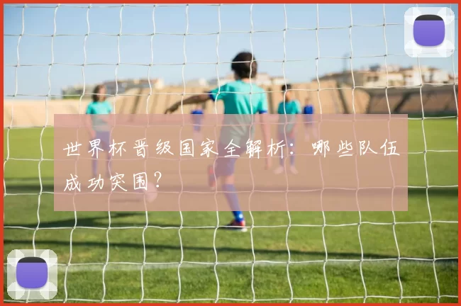 世界杯晋级国家全解析：哪些队伍成功突围？